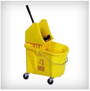 35 qt. Splash Guard™ Down-Press Combo Pack Yellow SKU 335-37YW